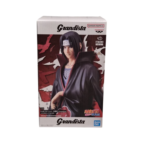 Naruto Shippuden Grandista Itachi Uchiha Figure NIB - Picture 1 of 8